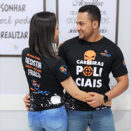 Camiseta Superação Carreiras Policiais